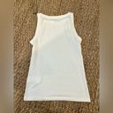 J.Crew NWT  - High-neck tank top in stretch linen blend, Ivory, size extra small Photo 5