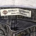 Harley Davidson  Black jeans size 2 long Photo 2