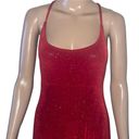 Kinaara Red Sparkly Evening Gown Size M Photo 2