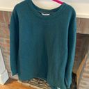 Orvis  Large Hunter Green Crew Neck Modal Blend Sweatshirt super soft Photo 4