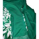 Profile  modern white and green tropical floral design one piece! New Photo 6