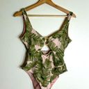 Show Me Your Mumu  Swimsuit Small Summer One Pink Green Reversible size small Photo 0