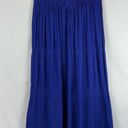 Chico's Chico’s Cobalt Blue Cruise Beach Vacation Maxi Skirt NWOT Photo 0