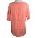 White Sierra  Peach Lightweight Casual 100% Cotton Top Photo 2