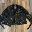 Last Kiss Shiny Faux Leather Jacket Photo 0