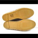 Salvatore Ferragamo  Sannio Bow Laser Cut Leather Flat Espadrilles Size 4.5 Photo 5