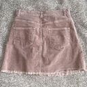 Brandy Melville Corduroy Pale Pink Skirt Photo 2