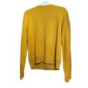 Umgee  Sweater Womens Large Yellow Boho Fringe Pullover Long Sleeve Sweatshirt Photo 5