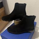 Stuart Weitzman  Laine Suede Bootie black color casual classic stylish chic Photo 2