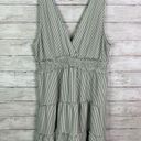 American Eagle  Striped Halter Mini Dress Size XL Photo 0