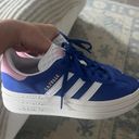 Adidas Gazelles Blue Photo 0