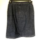 Ralph Lauren Like New!  Denim Skirt Patch Pockets & Slit 6 Photo 2