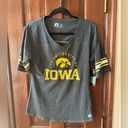 Russell Athletic NWT University of Iowa Hawkeyes Large V Neck T Shirt Russel Brand Photo 0