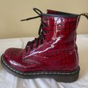 Dr. Martens Cherry Red Boots! Photo 4