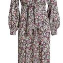 Cinq à Sept NWT Cinq a Sept Quin Floral Tie Midi Dress  Photo 1