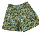 White Stag Vintage  1990s Tropical Print High Waisted Bermuda Shorts / Size 16 Photo 5