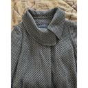 Anne Klein Ann Klein Black and Grey Size S tweed Coat Photo 12