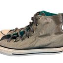 Converse  Chuck Taylor All Star Metallic Wolf Grey Midnight Navy Sneaker Size 6/8 Photo 3