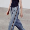 ZARA Wide Leg Contract Jeans Photo 5