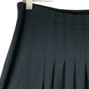 J.Jill  Wearever Collection Womens Size XS  Skirt Stretch Black Pleated Front Photo 5