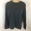 Woolrich  Gray Ruby Long Sleeve Cotton Tee Shirt XL Photo 1