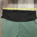 Kimberly NWT  Color Block Green Orange Black Leggings Size Medium Photo 5