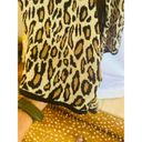 cupio NWT  Leopard Print Open Front Drape Soft Knit Cardigan Sweater Womens M Photo 8