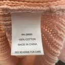 Pendleton  Women's Cable Knit Sleeveless Sweater Vest Pink Tunic Length Size XL Photo 6