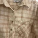 Arizona Jeans Thick Plaid Button Down Sz Med Photo 1