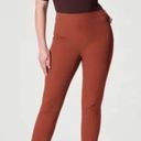 Spanx NWT  On-the-Go Ankle Slim Straight Pant IN Bronze Glow Photo 2