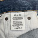 AGOLDE  Denim Skirt Ada 100% Cotton Distressed Mini Summer Frayed Premium SZ 27 Photo 4