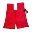 Newport News  Womens Jeans Skinny Mid Rise Red Size 10 Photo 0