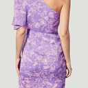 DO+BE NWT  One-Shoulder Dress In Purple/Turquoise Multi Floral Size M Photo 4