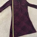 Patagonia Woman's Burgundy Organic Cotton Dress, Sz M. Photo 10