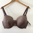 Felina  Bra Womens 38DDD Mink Gorgeous Cushion Comfort T-Shirt New with Flaw NWT Photo 0