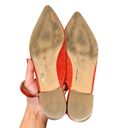 Everlane  The Editor Slingback Suede Flats in Persimmon Photo 11