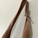 Vera Pelle  Made in Italy Ligth Brown Suede Leather Handbag Photo 5