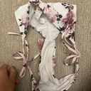 Agua Bendita  Pink and Purple Floral Bikini Photo 5