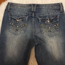 Apt. 9  Studded fold Down pocket bootcut jeans Photo 4