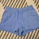 Girlfriend Collective | Blue 50/50 Sweat Short Photo 1