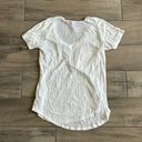 Z Supply  white vneck t shirt Photo 3