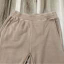 N: Philanthropy Front Zip Joggers Sweatpants in Camel Tan Size M Photo 10