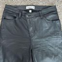 Abercrombie & Fitch  curve love skinny high rise ankle faux leather pants 29/8 Photo 3