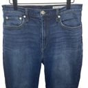 Rag and Bone  Women’s Wren High Rise Slim Straight Cropped Blue Jeans Size 29 Photo 6