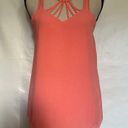 Naked Zebra  Strappy Tank Womens Top Medium Peach Pink Lined New DT106618 Coral Photo 10