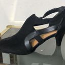 Comfort view wide width sage black kitten heel heels size 8 Photo 1