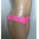 PilyQ New.  pink Isla full bikini bottom. Large. Photo 2