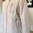 Levi's NWT  Faux Leather Motocross Racer Jacket in Peach Blush Photo 5