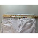 CAbi  Trouser Jeans White Womens Size 10 Zip Solid Denim Flared Leg Stretch 5880L Photo 7