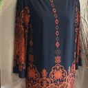 Enfocus Petite  long sleeve printed knit shirt dress size 12 petite Photo 3